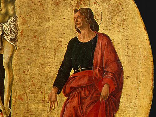 COSSA, Francesco del The Crucifixion (detail) sdf Spain oil painting art